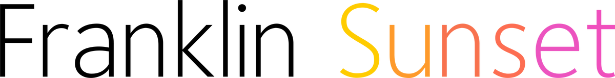Franklin Sunset logo