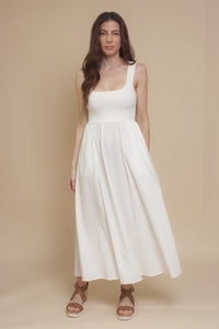 ALL ROW Lucinda Dress, in white.