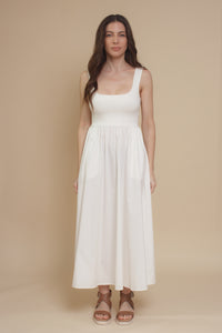 ALL ROW Lucinda Dress, in white.