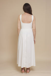 ALL ROW Lucinda Dress, in white.