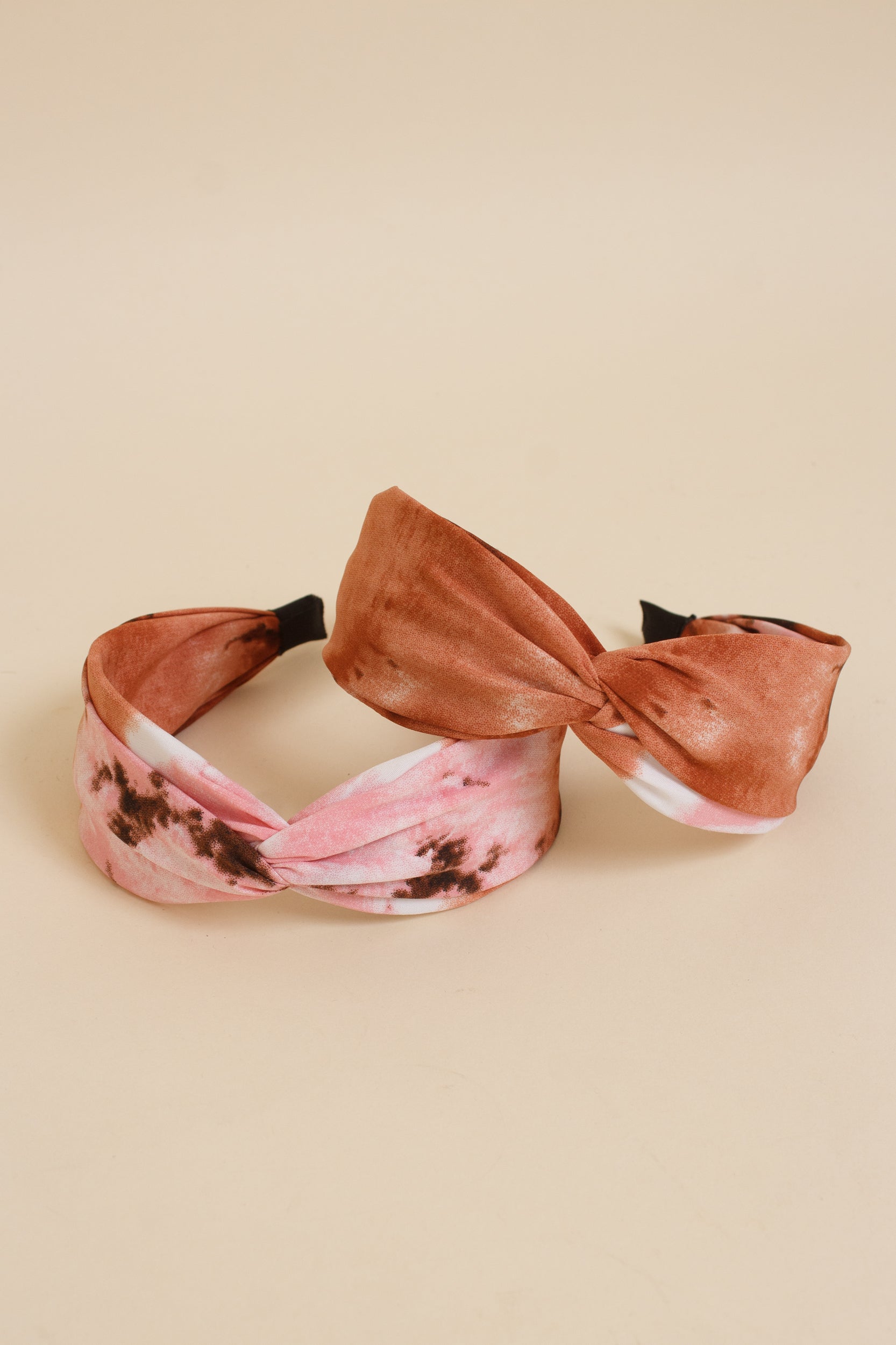 Tie dye headbands.