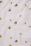 Floral embroidered sundress, in ivory.