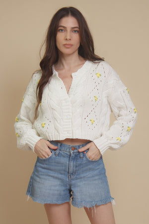 Dani Floral Cardigan