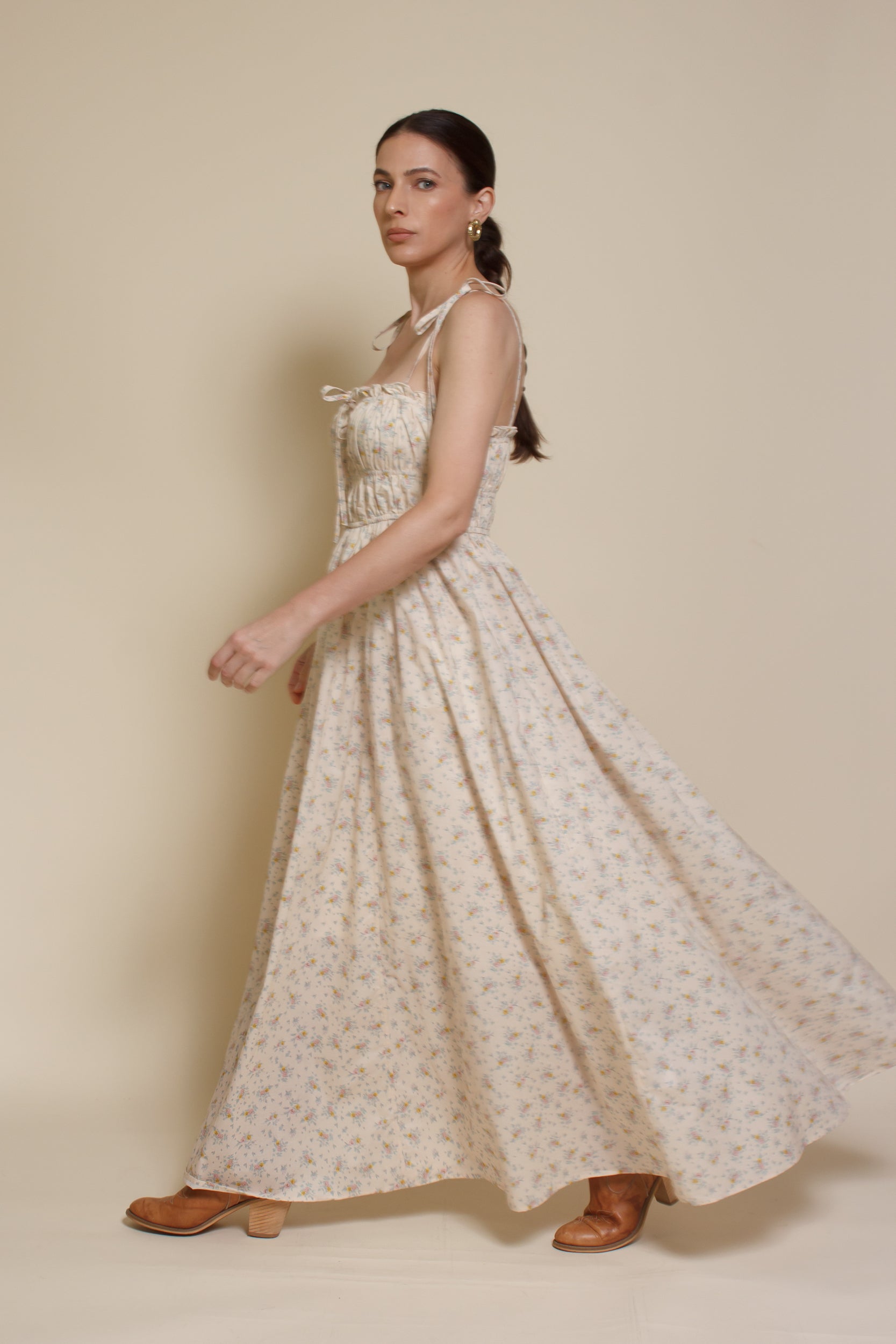 In Loom Floral Maxi Dress – Franklin Sunset