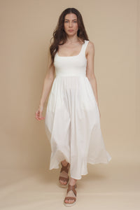 ALL ROW Lucinda Dress, in white.