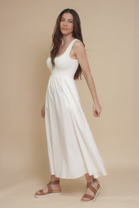 ALL ROW Lucinda Dress, in white.
