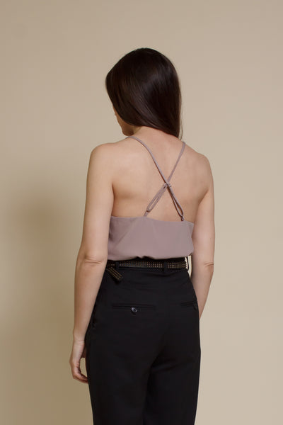 Mod Ref Halie Top, in taupe.
