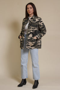 Mod Ref camouflage shirt jacket.