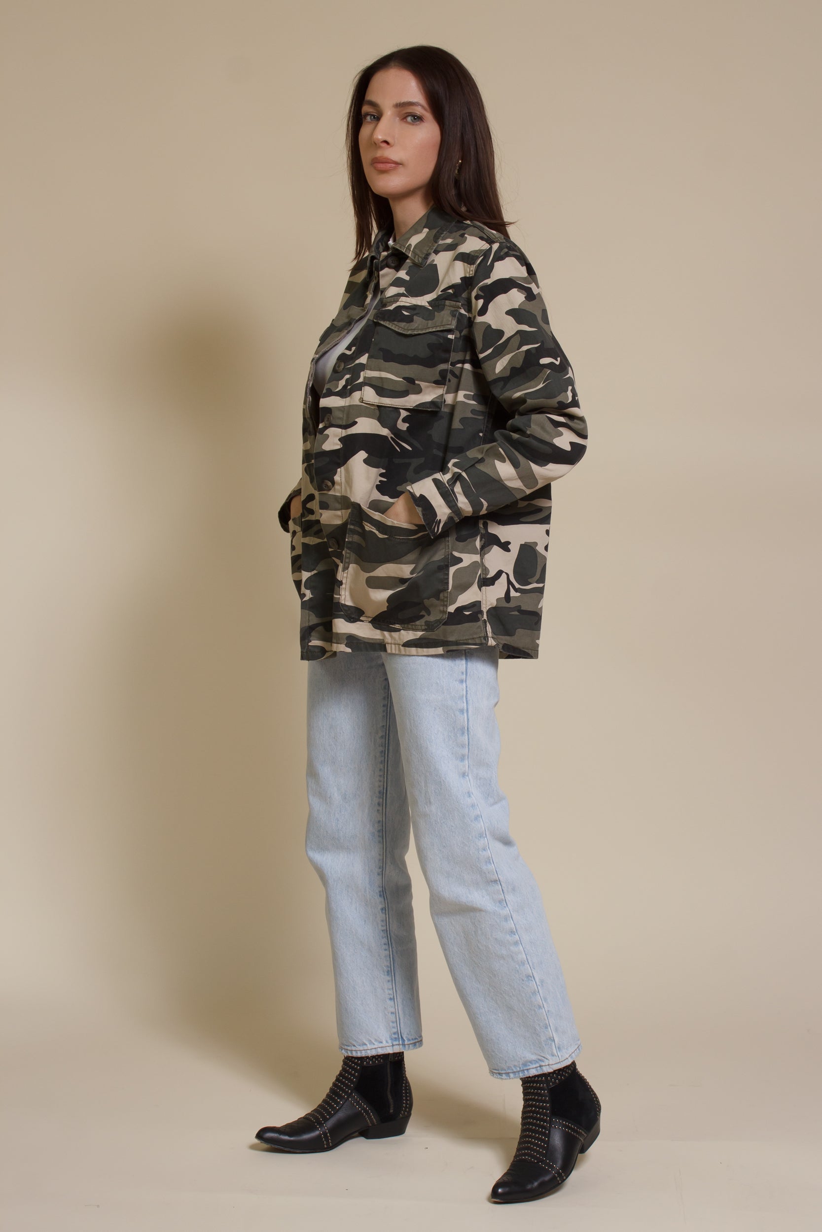 Mod Ref Camouflage Shirt Jacket – Franklin Sunset