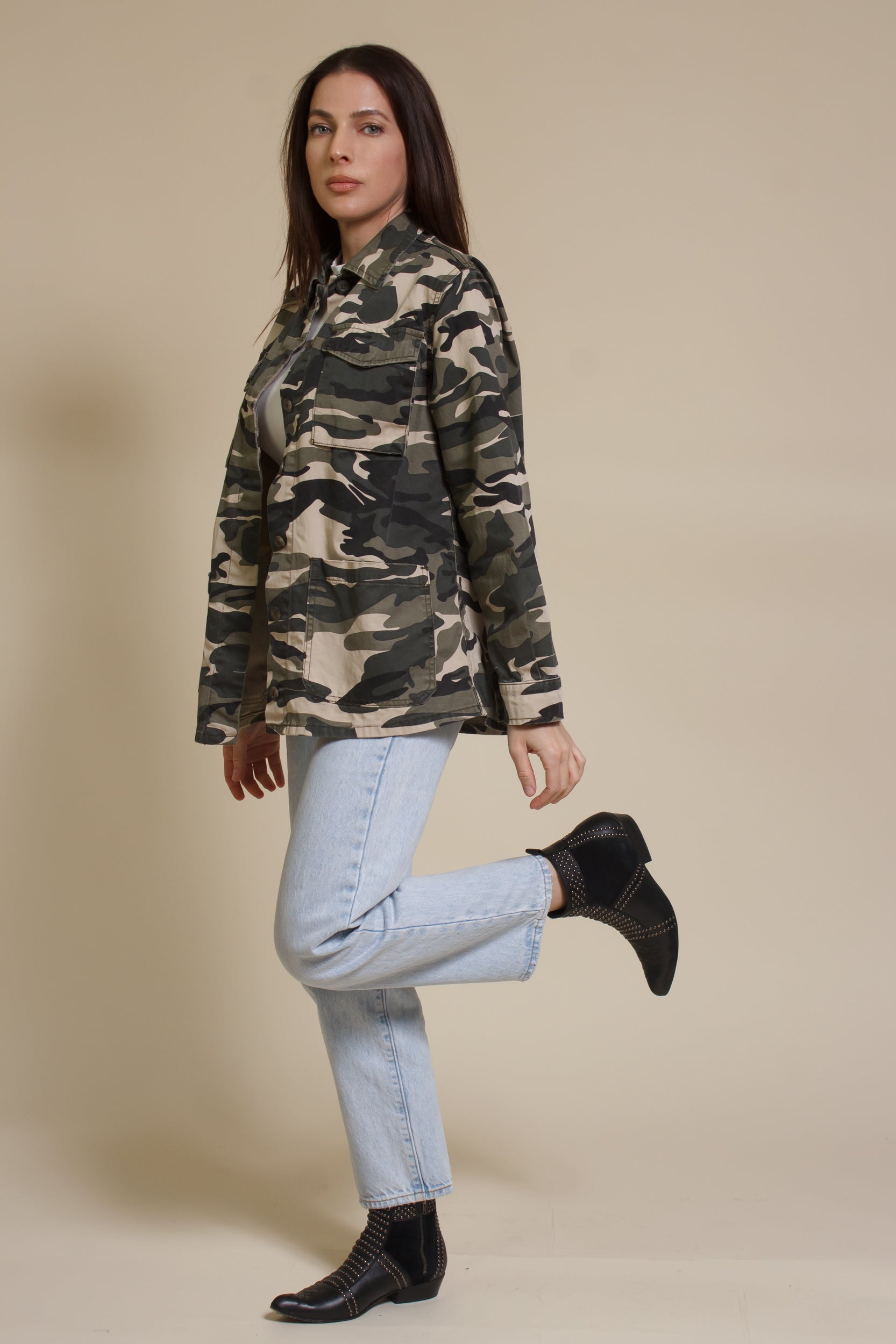 Mod Ref Camouflage Shirt Jacket – Franklin Sunset