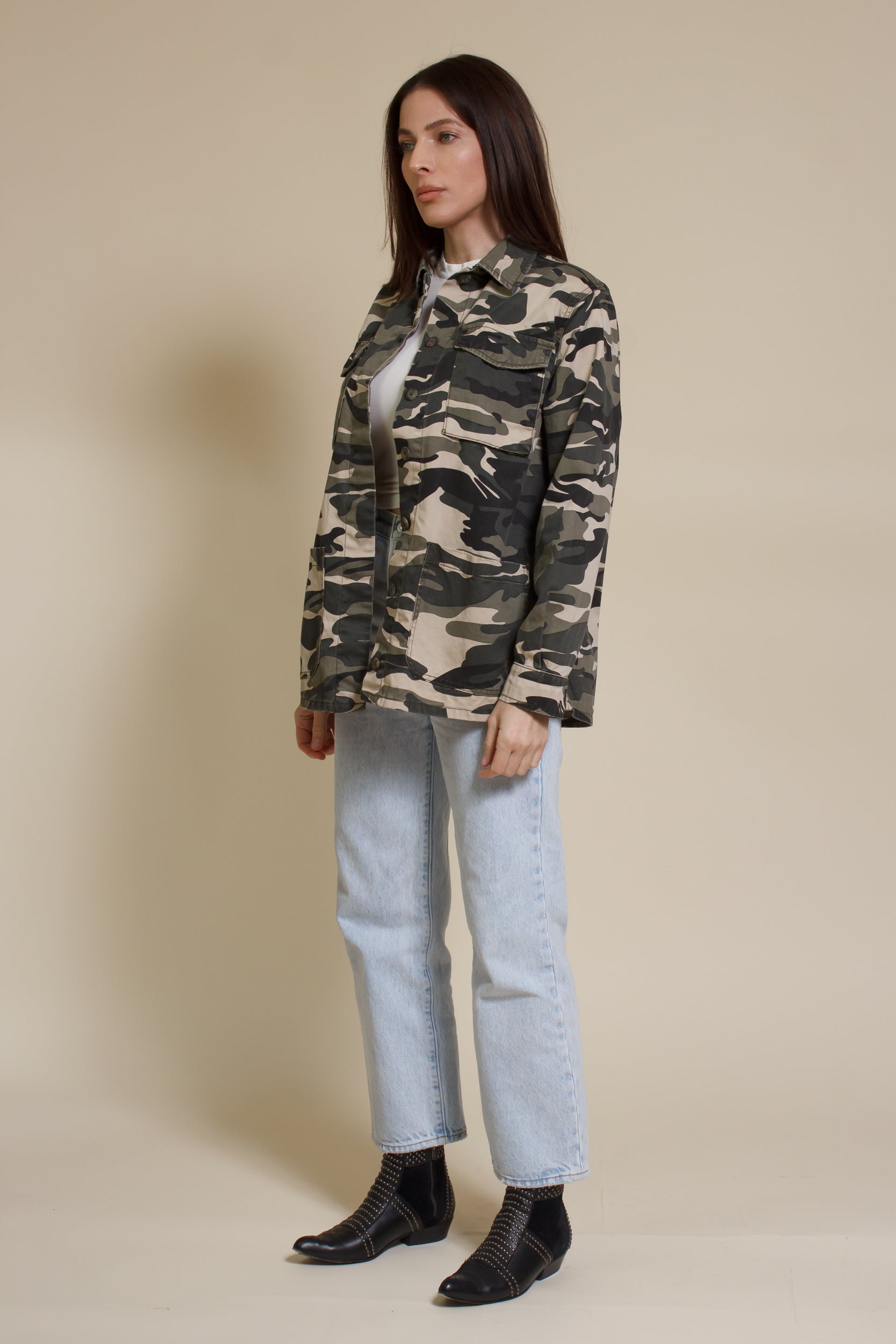 Mod Ref Camouflage Shirt Jacket – Franklin Sunset