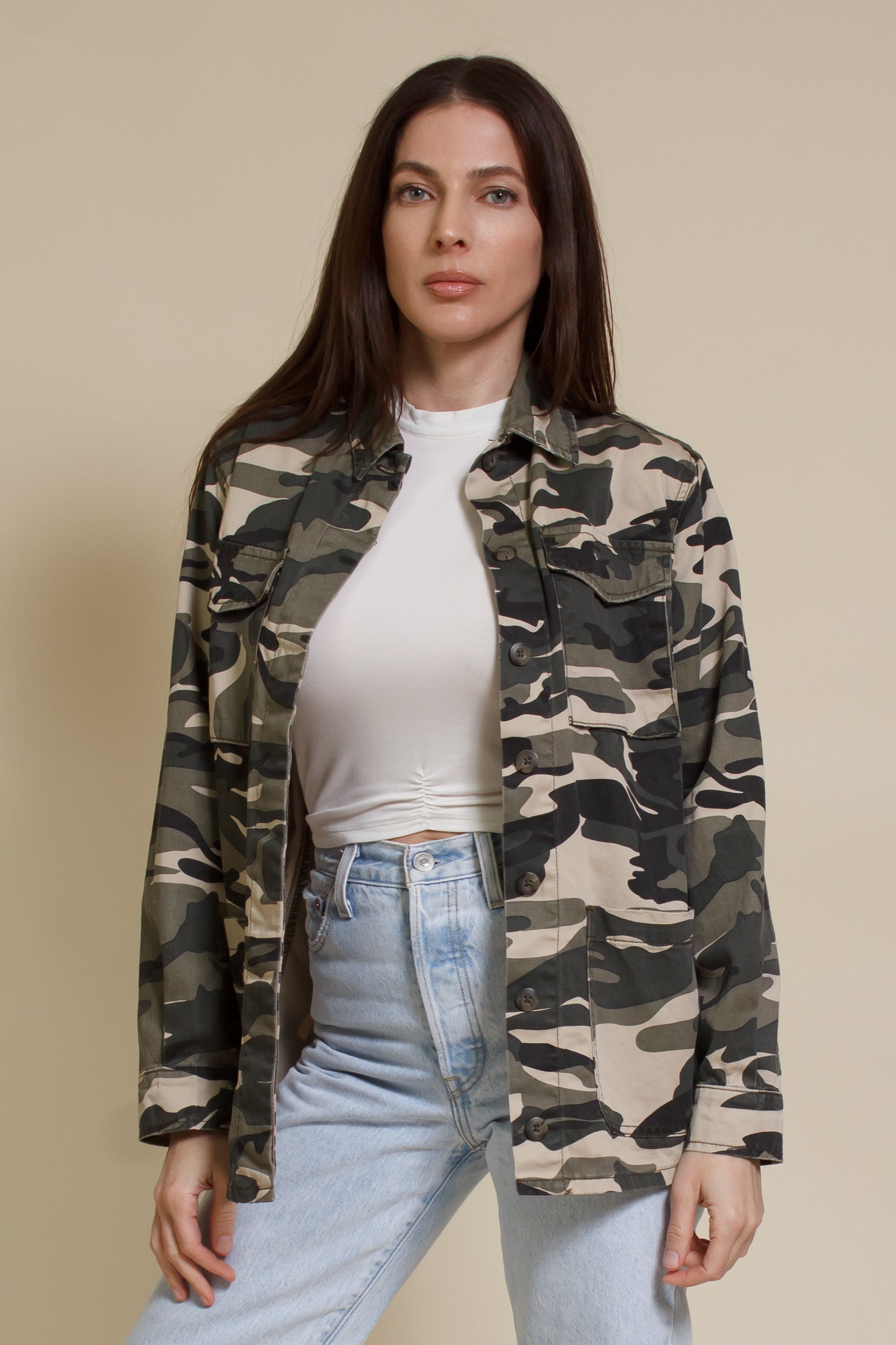 Mod Ref Camouflage Shirt Jacket – Franklin Sunset