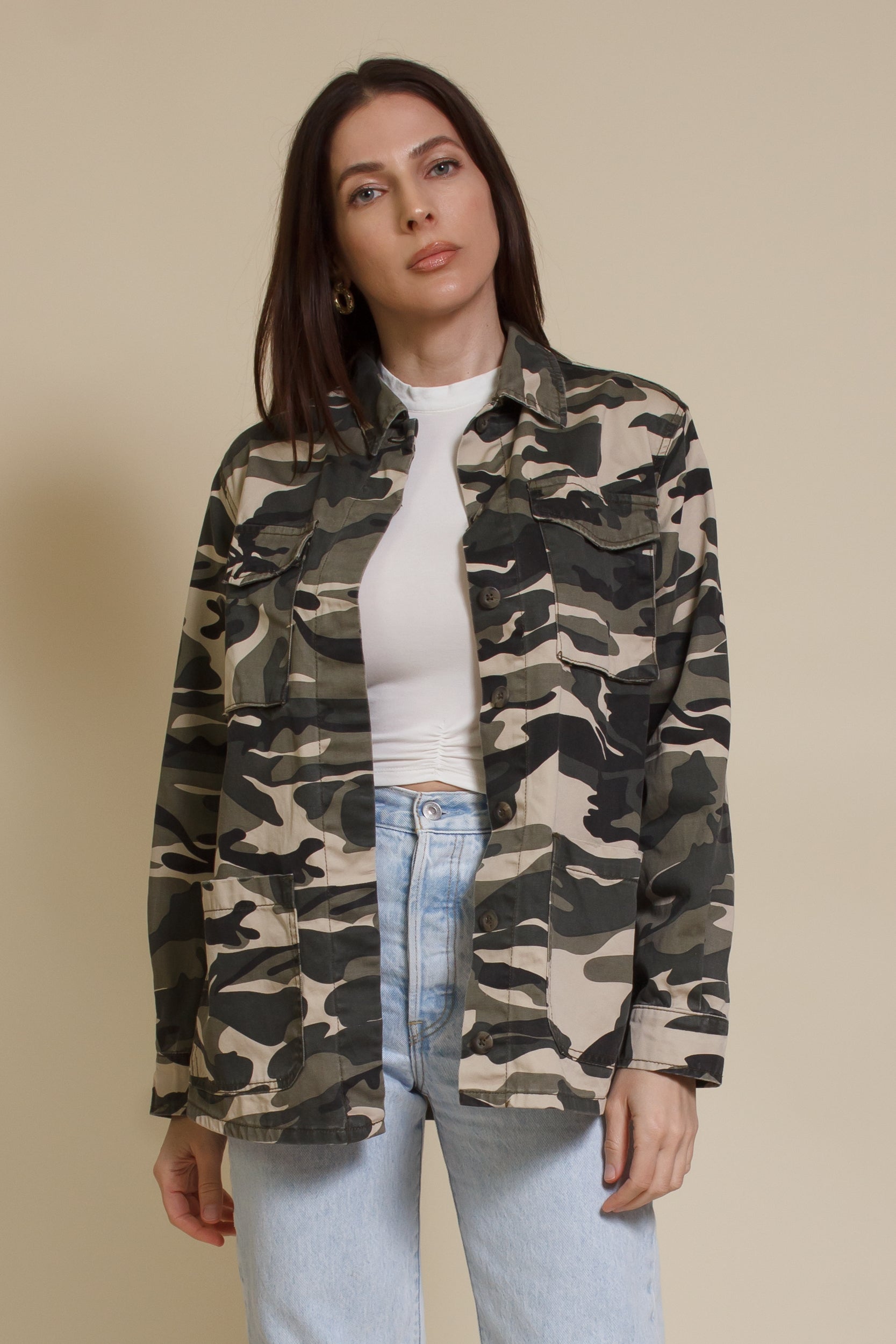 Mod Ref Camouflage Shirt Jacket – Franklin Sunset