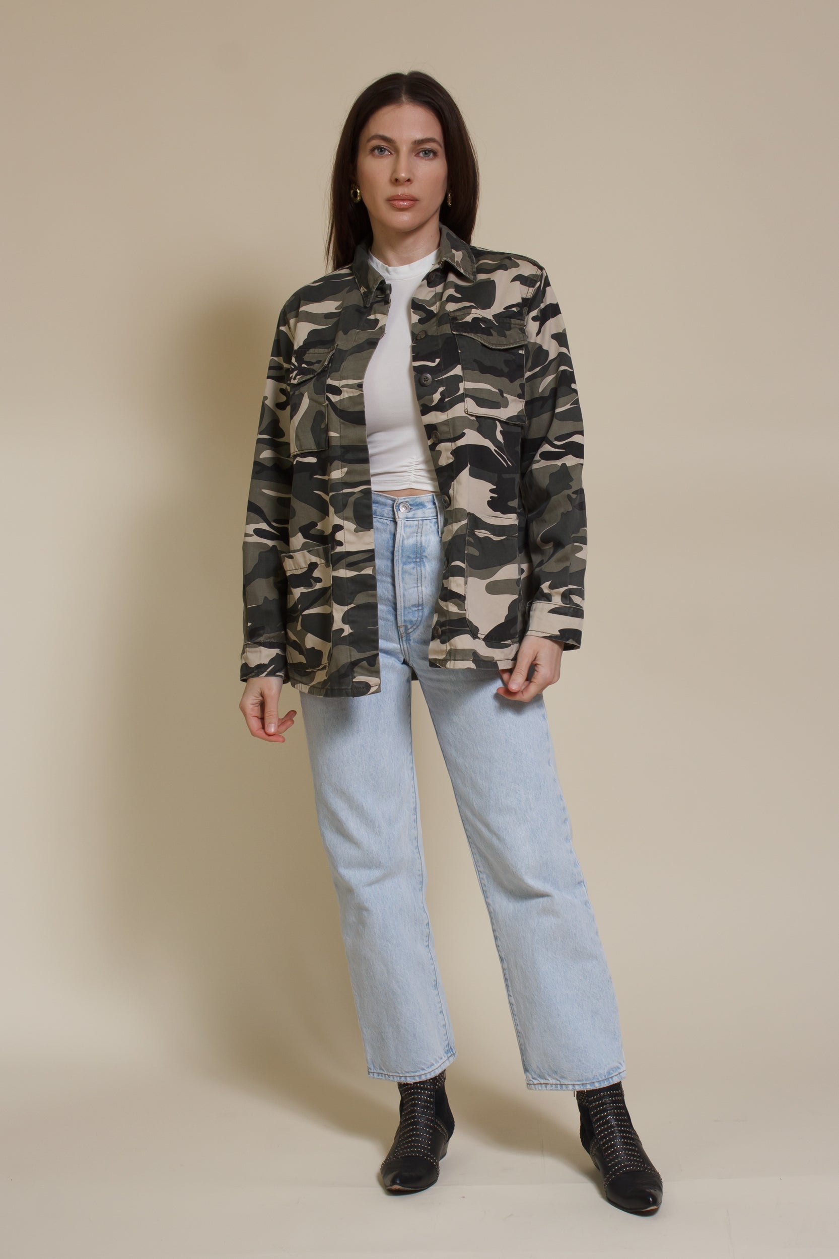Mod Ref Camouflage Shirt Jacket – Franklin Sunset