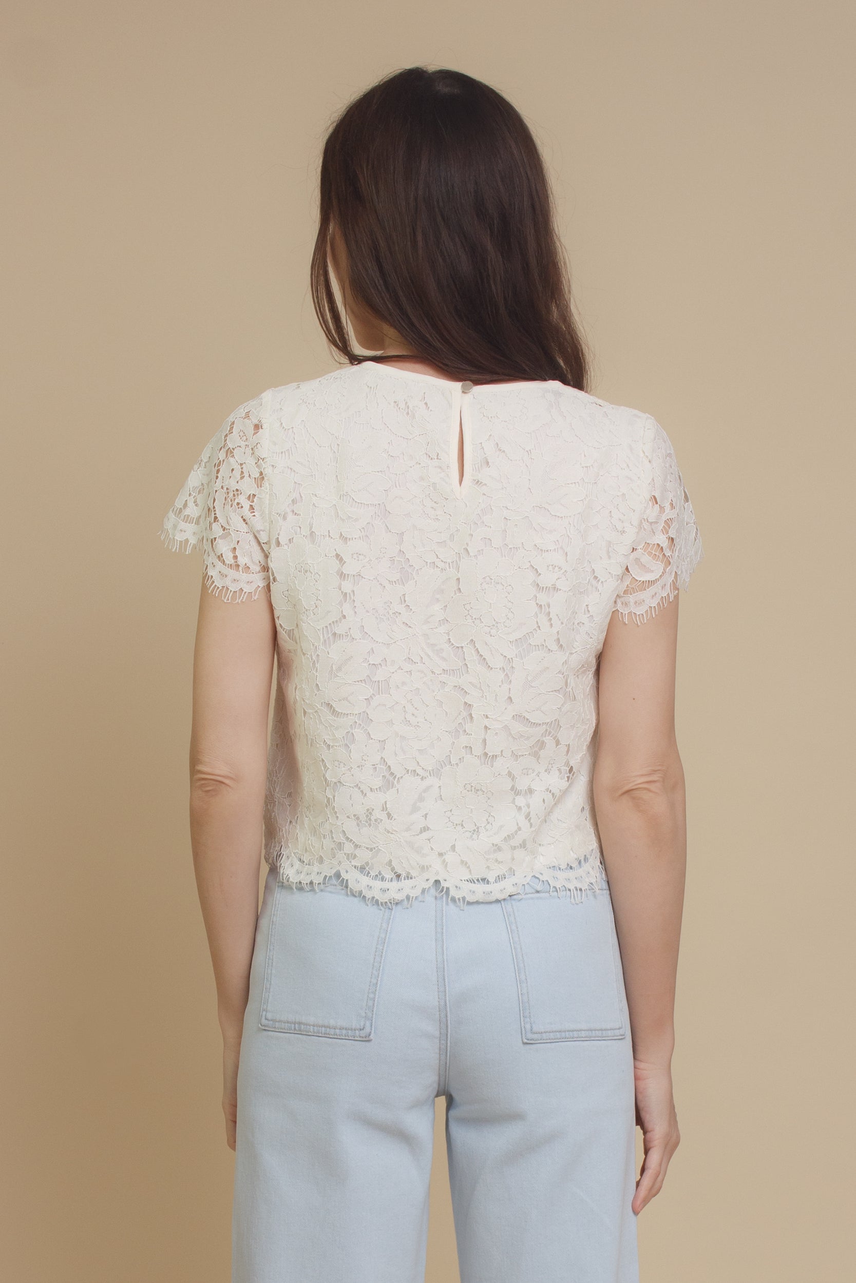 Mod Ref Joslyn Lace Top – Franklin Sunset