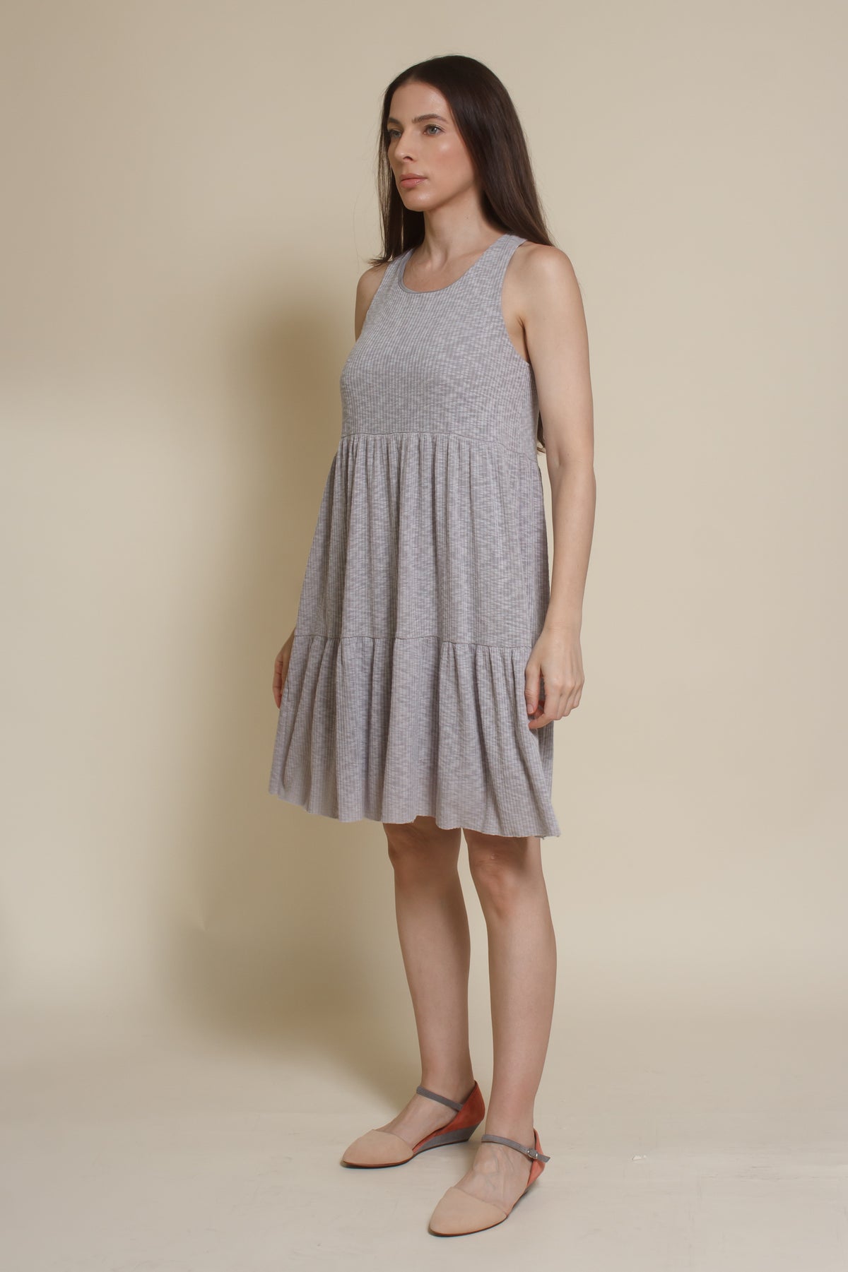 Mod Ref Lizzie Dress, in grey.