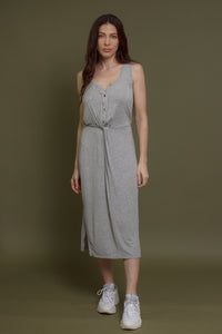 Mod Ref Nina Dress, in grey.