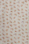 Storia ditsy floral bow front mini dress, in cream multi.