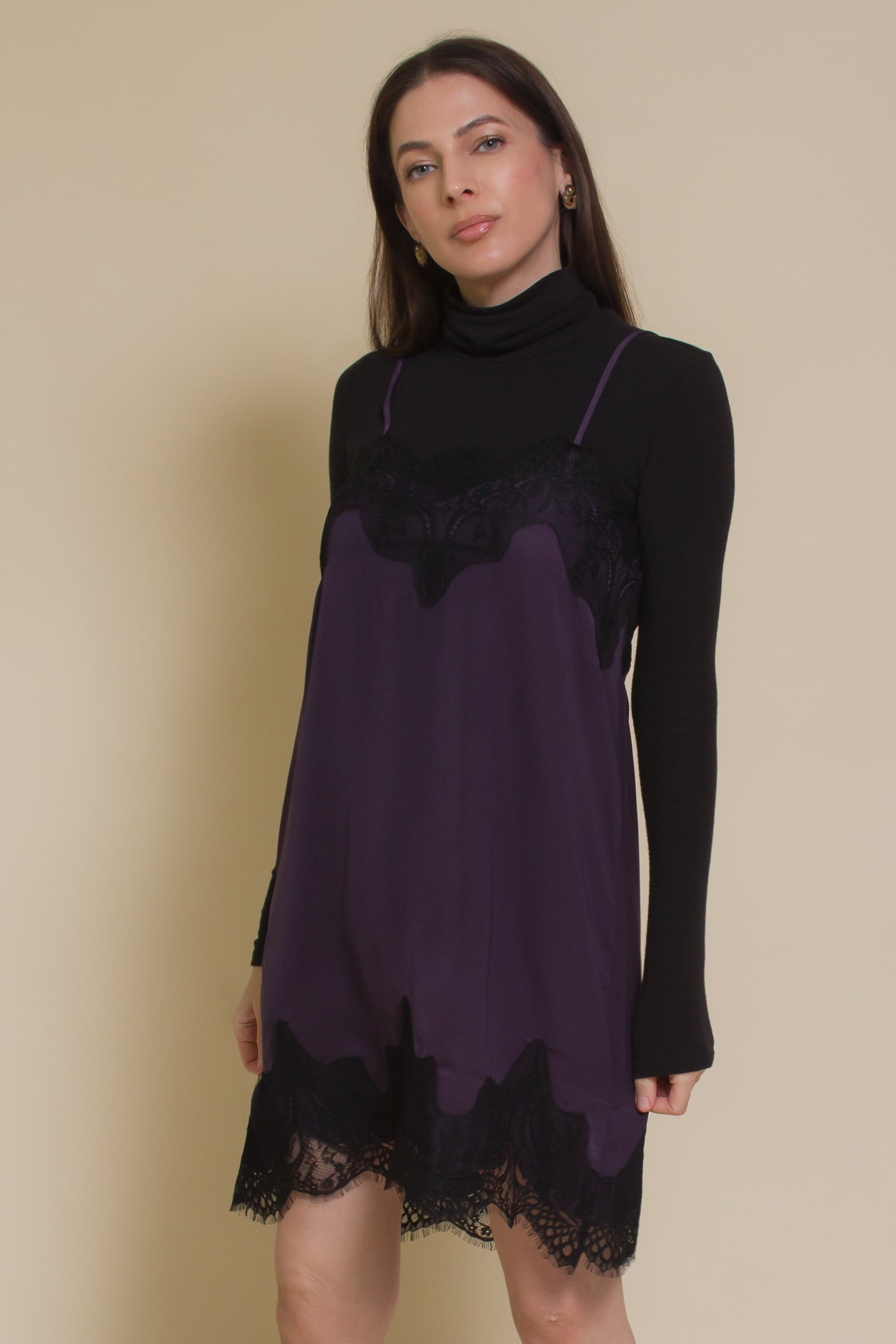Storia Purple Slip Dress medium Storia Purple Slip Dress medium