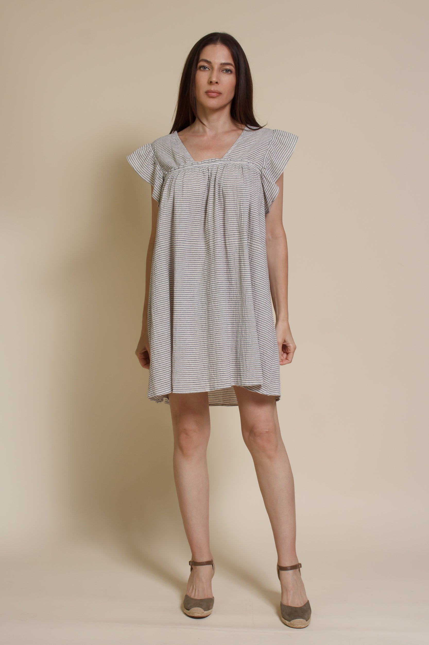 Umgee Striped Mini Dress – Franklin Sunset
