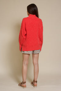 Wishlist floral cotton shorts, in sky combo.