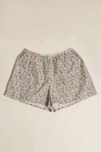 Wishlist floral cotton shorts, in sky combo.