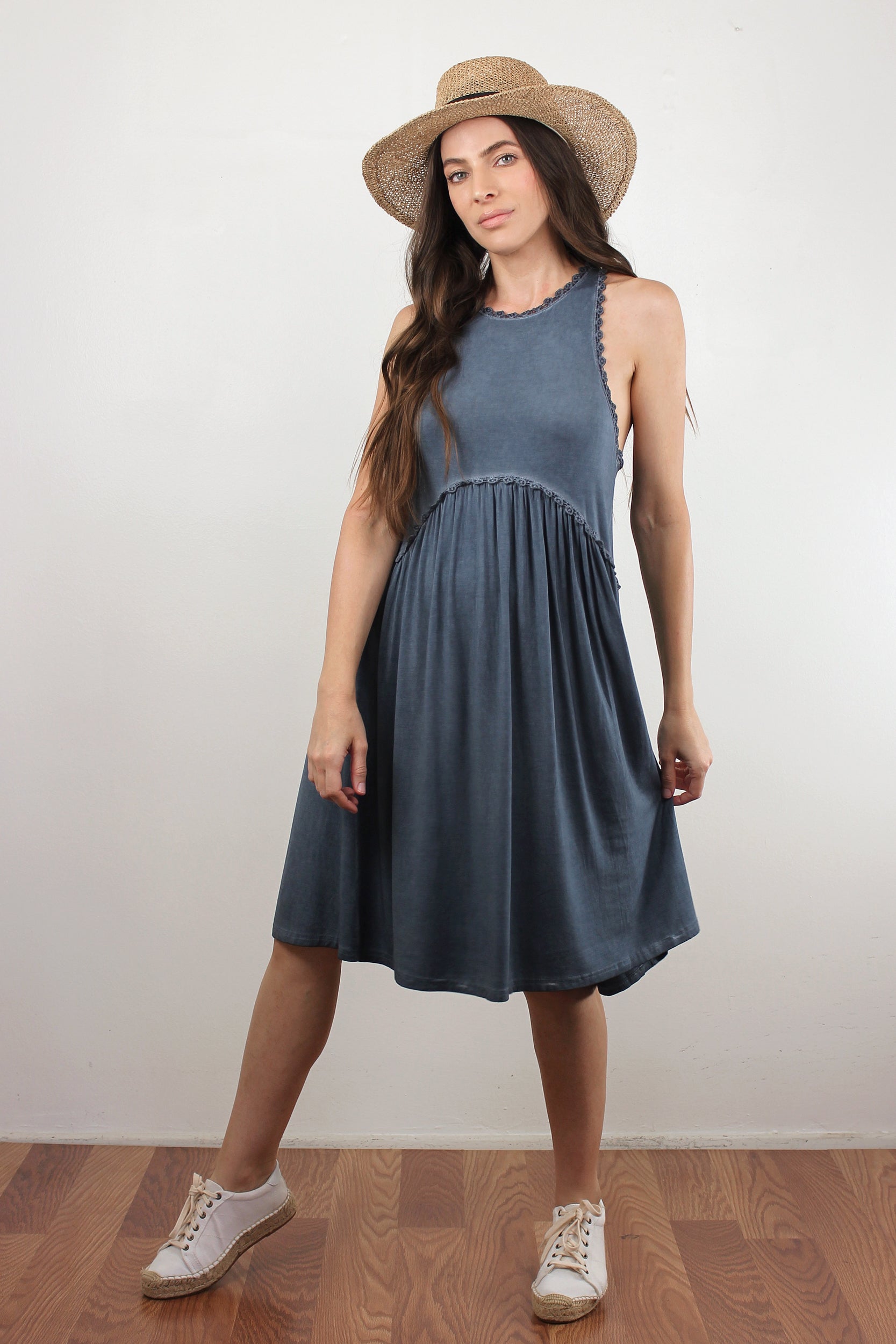 Baby Doll Midi Dress