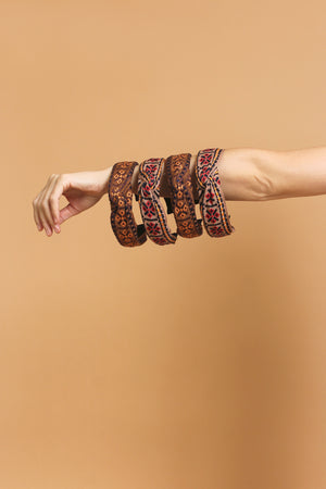 Embroidered headband assortment.