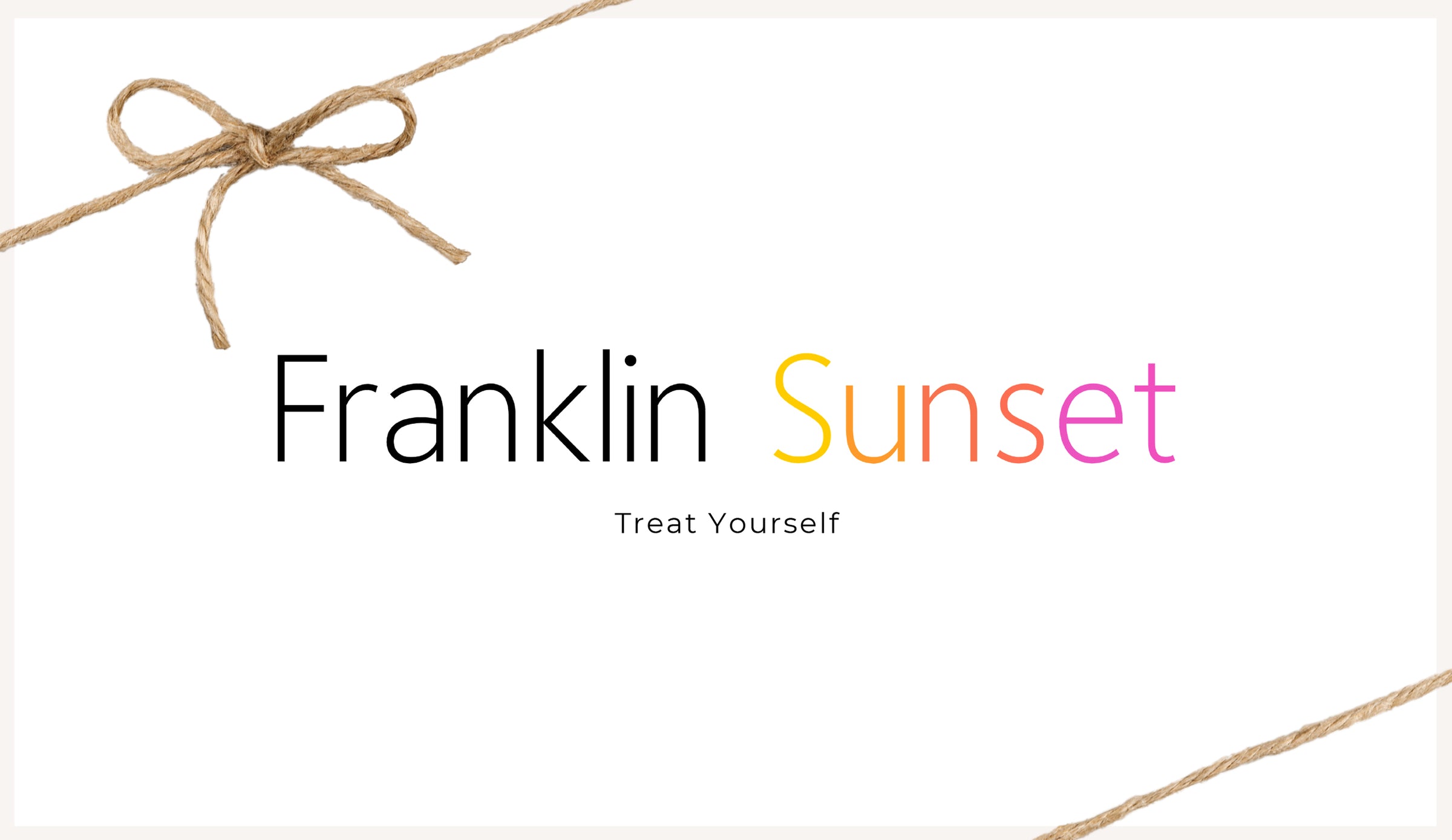 Give the gift of choice, with a Franklin Sunset gift card. Image 2