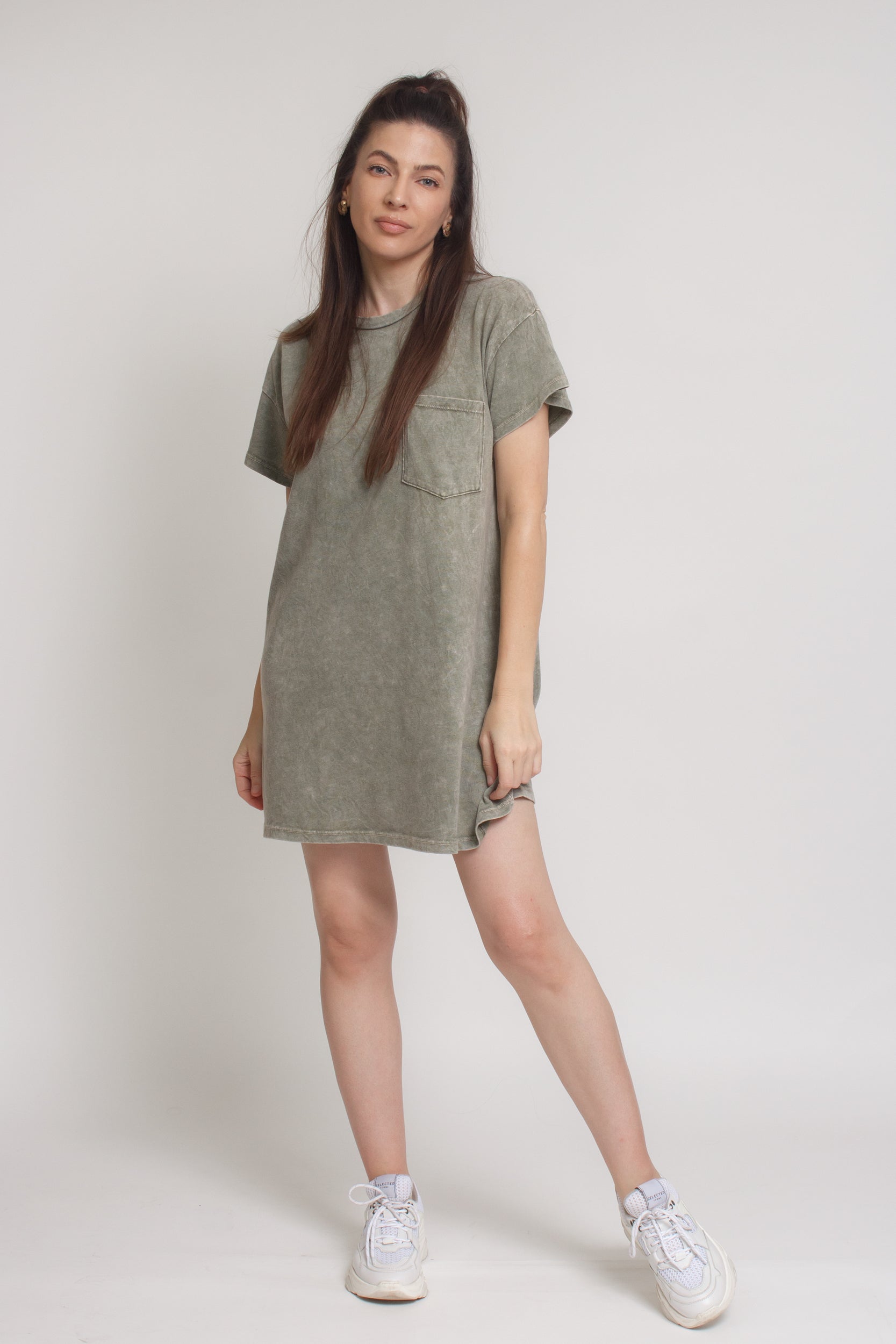 The Classic Pocket Tee Shirt Dress large The Classic Pocket Tee Shirt Dress large