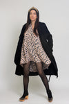 Polka dot shirt dress, in almond mix. Image 17